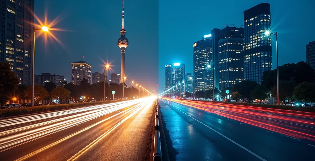 Digitale Verbindung zwischen Berlin und Bangalore durch innovative Technologien