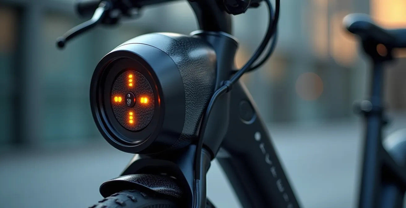 Moderne Fahrradinfrastruktur am Unternehmensstandort mit E-Bike-Ladestation