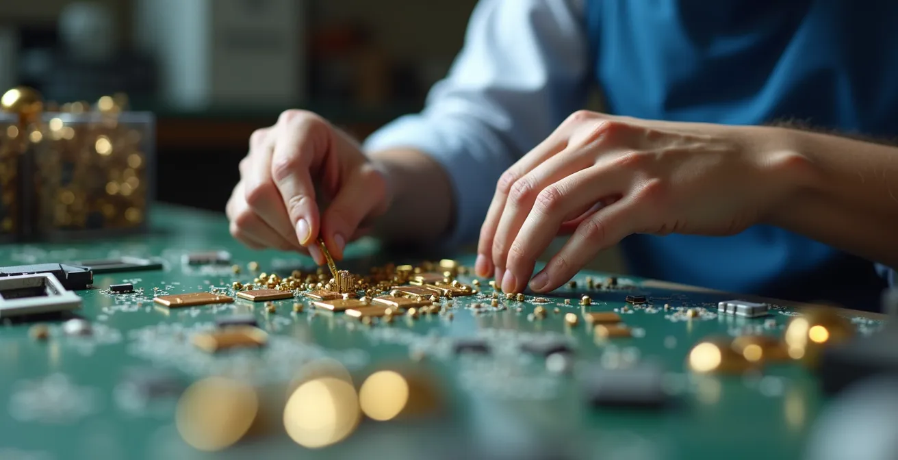 Urban Mining und Kreislaufwirtschaft für kritische Rohstoffe