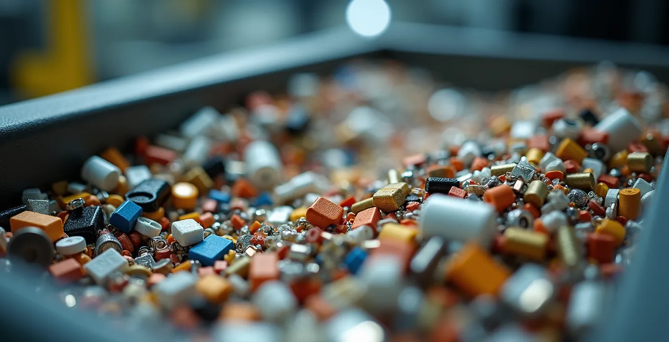 Effiziente Rückführungslogistik mit automatisierten Sortiersystemen, die verschiedene Materialien trennen